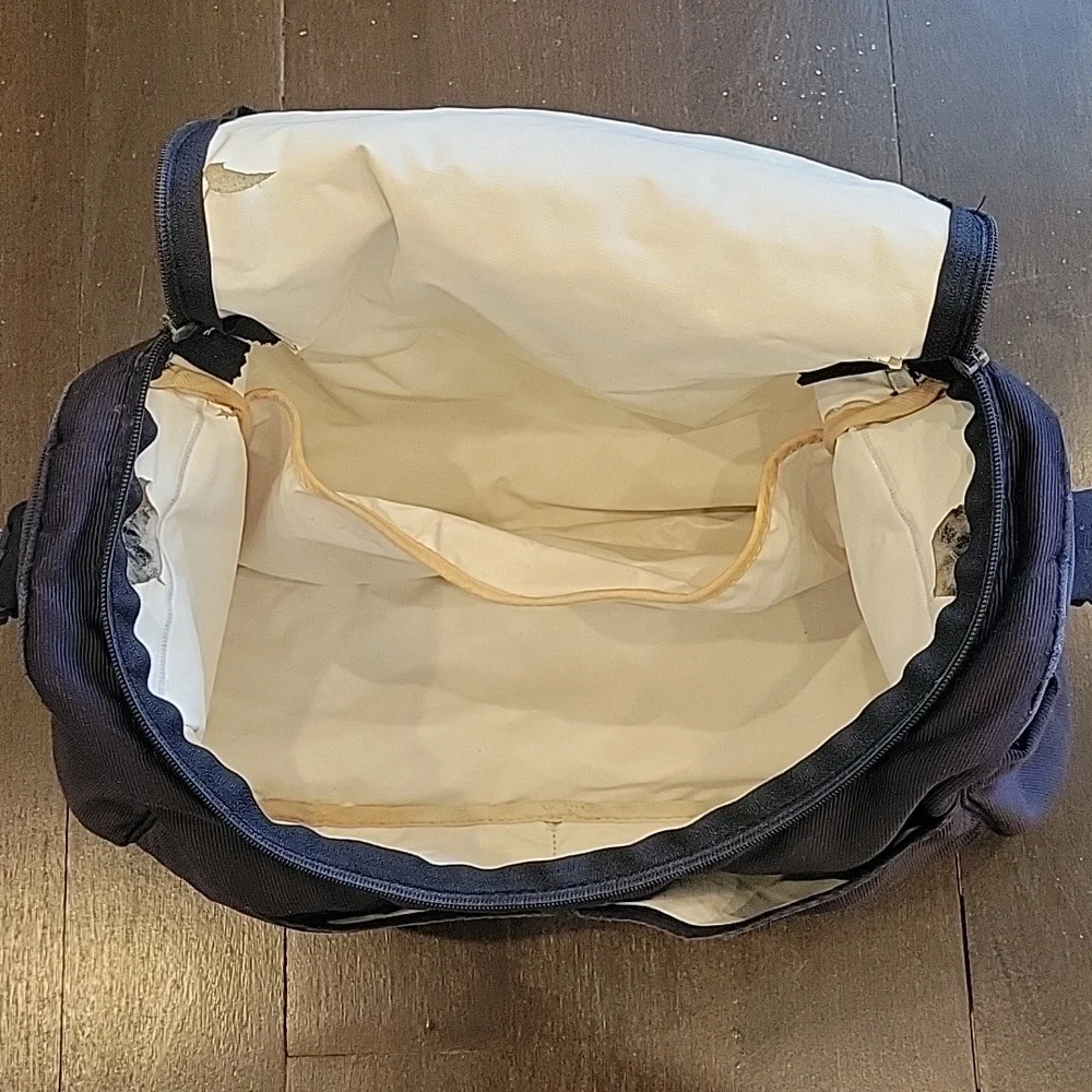 AUTHENTIC PEG PEREGO NAVY BLUE DIAPER BABY BAG $120